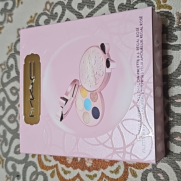 MAC Eye love surprises Palettes Shadow x 6 regal rose splash BNIB - Picture 2 of 5